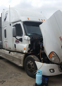 heavy truck air conditioning service